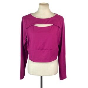 Woman’s Coreio cropped athletic top size XL